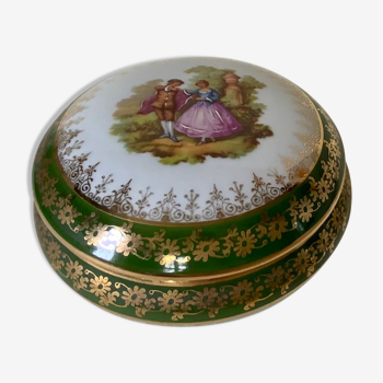 Candy/Limoges grand vintage jewelry box