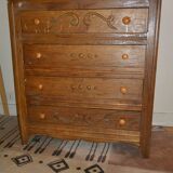 Vintage years 40-50 to four drawers Dresser