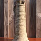 Enameled stoneware pitcher by André Gutman