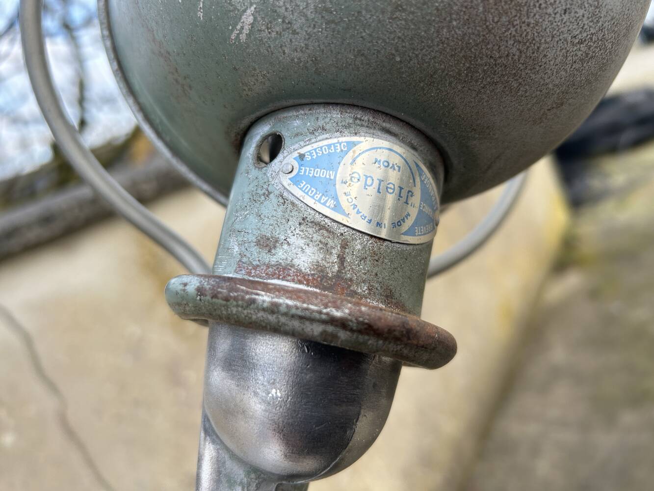 JLD (Jielde) 3-arm floor lamp, vintage, industrial, 50s