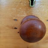 English pine chest of drawers