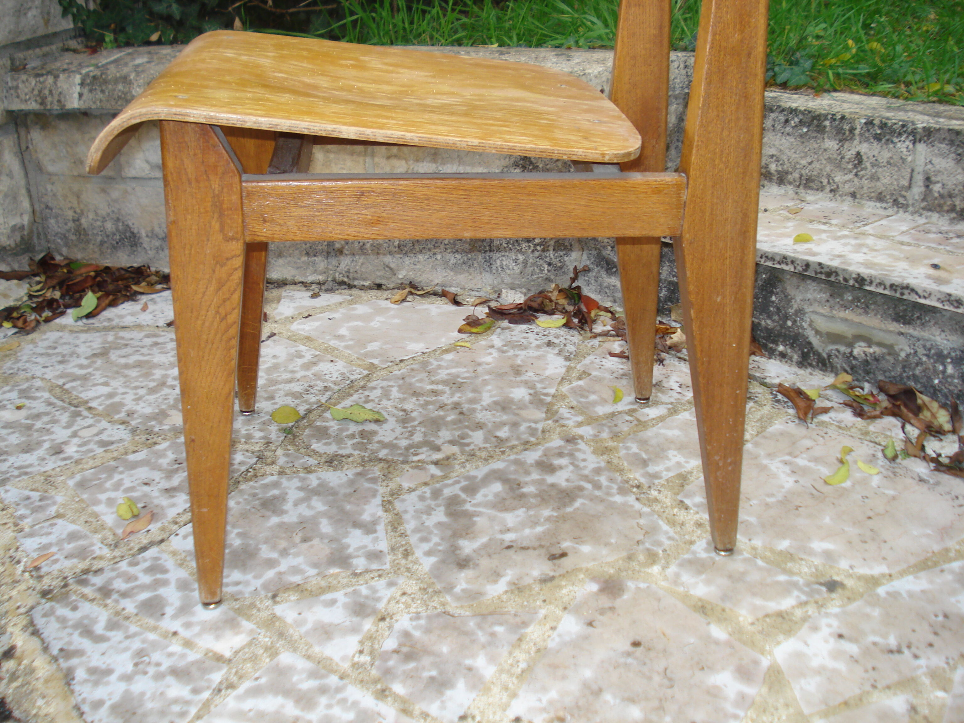 Chaise Marcel Gascoin type CD circa 1947, Arhec  1950