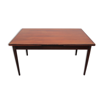 Table à manger extensible XL des années 1960 en bois de rose