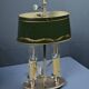 Pair of "Bouillotte" Lamps in Brass, Empire Style – Early 20th Century