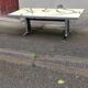 Vintage chrome and bakelite coffee table