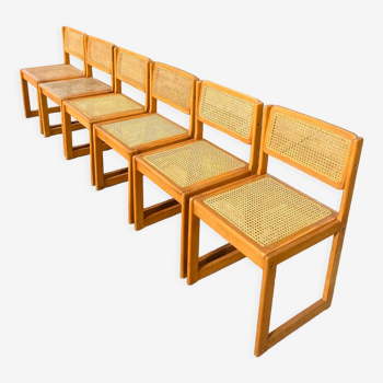 6 canning sled chairs
