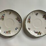 Old earthenware cups Villeroy & Boch 1562 Old Strasbourg