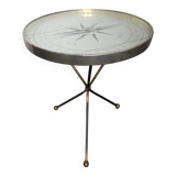 compass coffee table, 1960