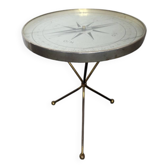 table basse boussole 1960