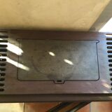 Signed cast iron wood stove