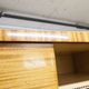 1960 Scandinavian wardrobe, atypical blond wood varnished, 4 doors 3