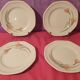 Series of 4 dessert plates Schonwald Germany Art Nouveau decor