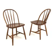 Set of 2 Scandinavian teak chairs, Nässjö Stolfabrik, Nesto, Sweden, 1960.