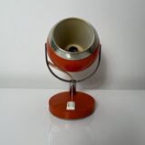 Eyeball lamp vintage orange wall mounting possible