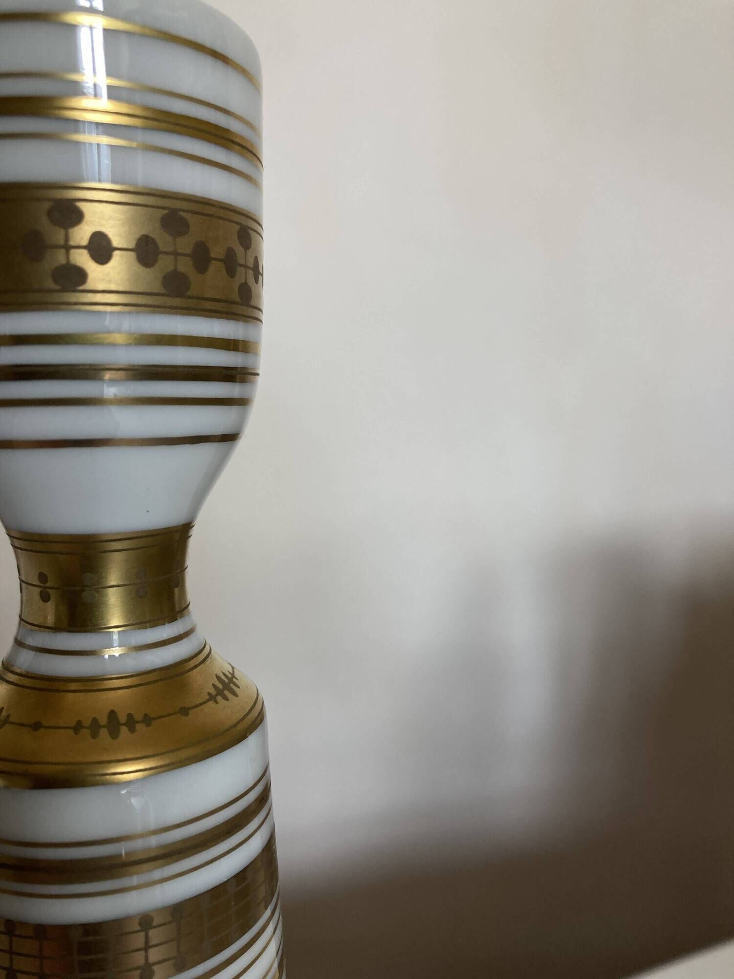 Bjorn Wiinblad candle holder Scandinavian Four Colors series Rosenthal 1960 numbered