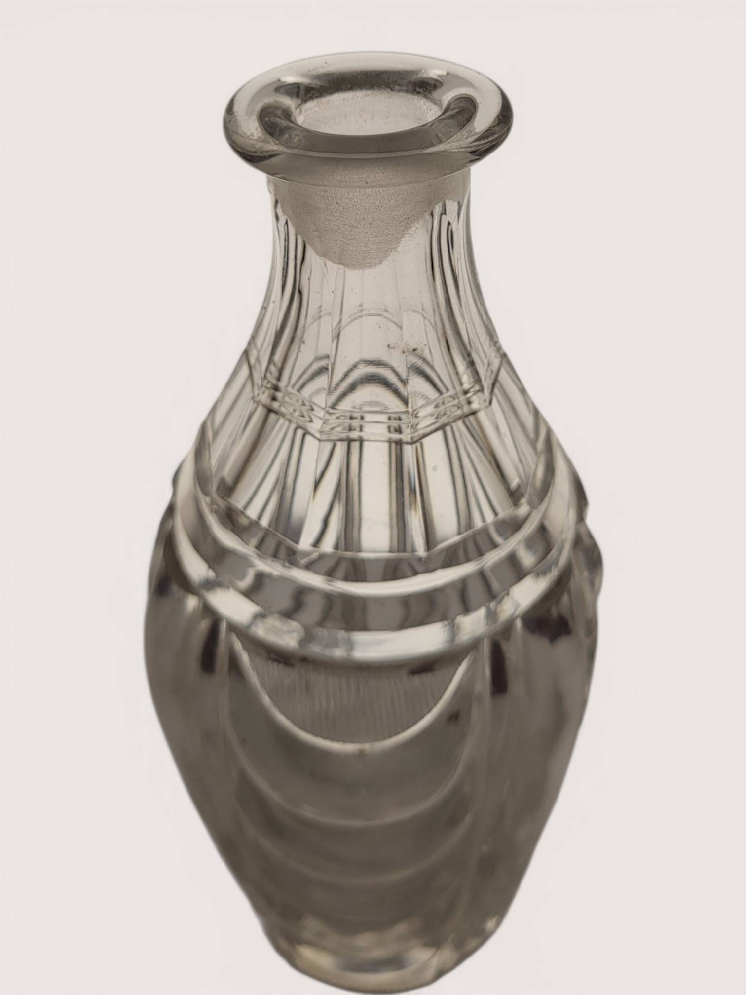 Art Deco glass bottle