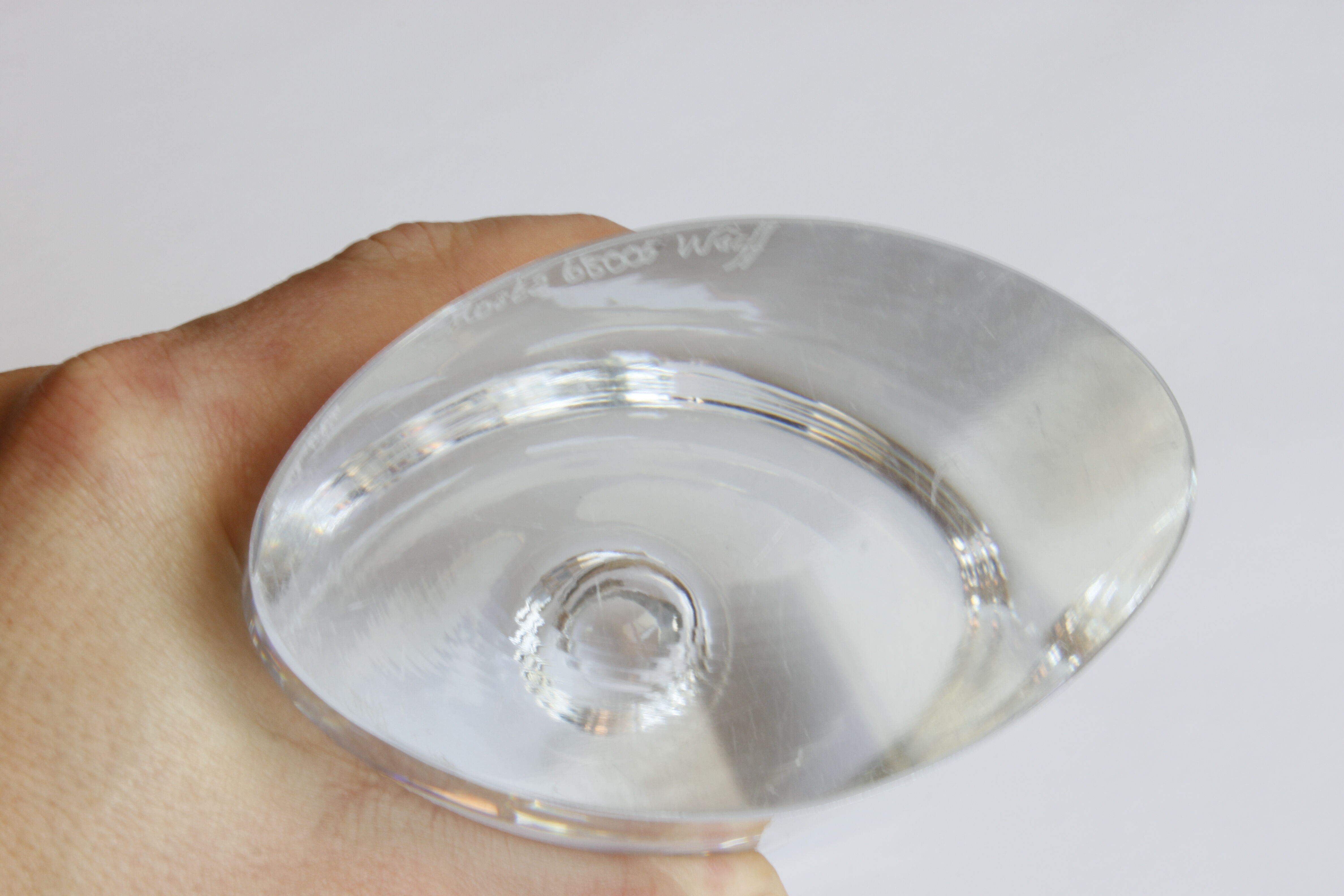 Kosta Boda Candle holder by Goran Warff