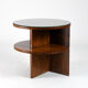 Art deco pedestal table