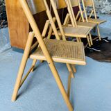 Set of 4 folding chairs