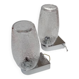 Paire d'appliques vintage style Lava lamp, années 70