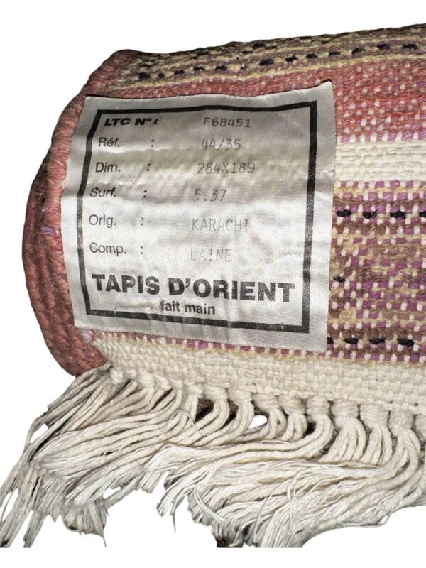 Grand tapis persan fait main