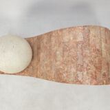 Table basse en pierre fossile de Magnussen Ponte, années 1980