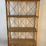 1960s Rattan Shelf France