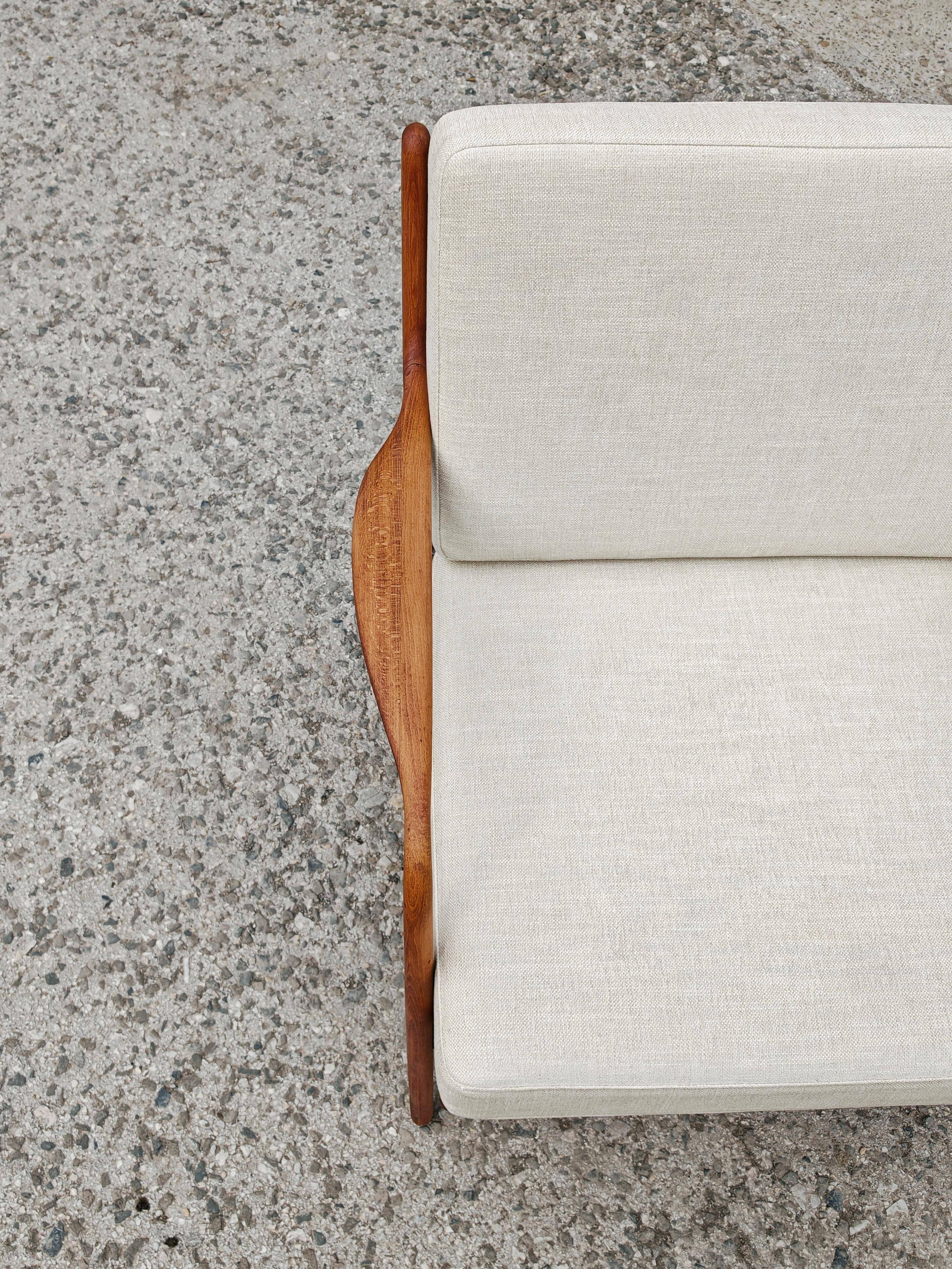 Pair of Mid Century Modern armchairs Adrian Pearsall model 2315-C 1960s