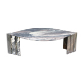 Table basse en marbre des années 70