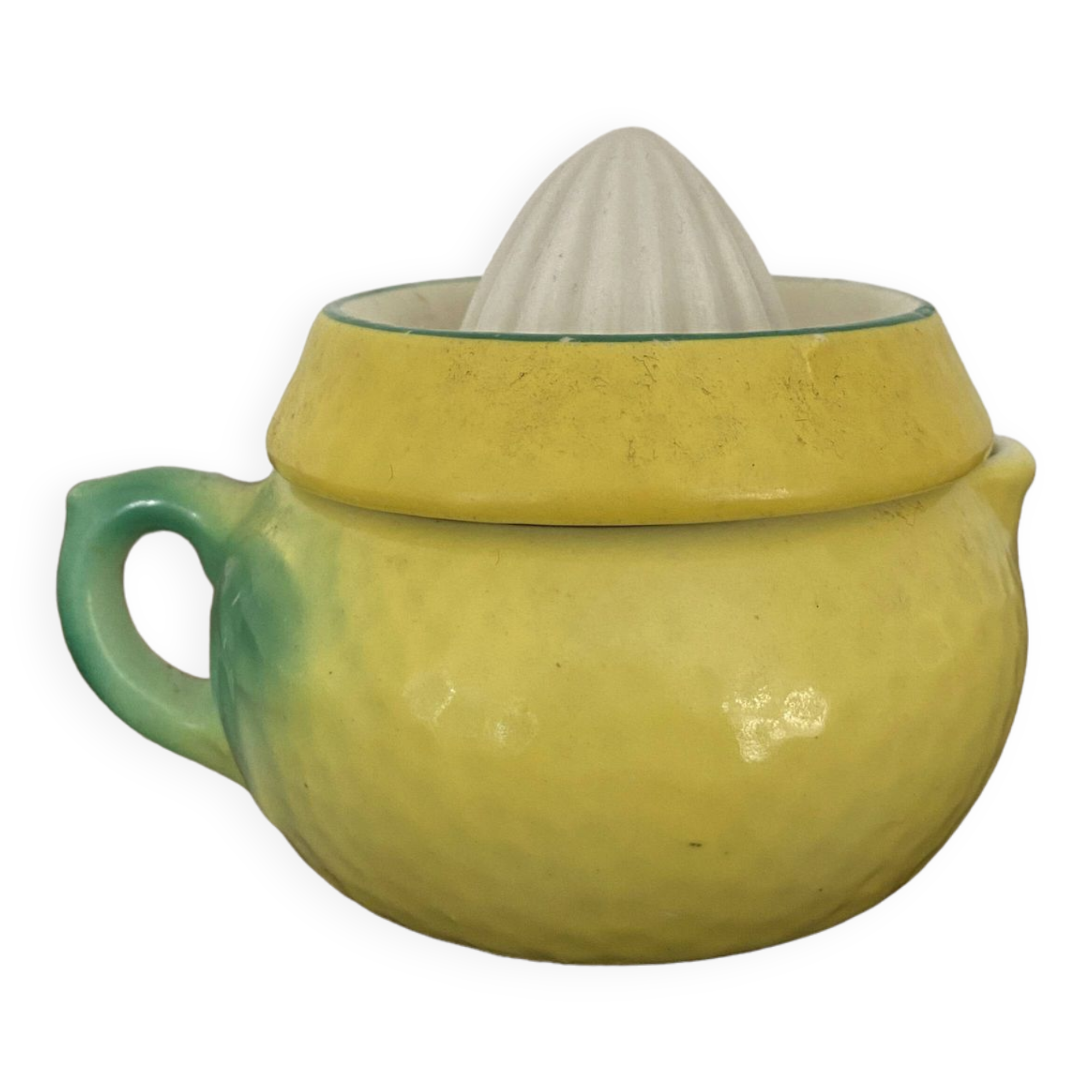 Citrus press, lemon squeezer lemon shape vintage 20s