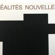 Screen print poster by Aurelie Nemours, Salon des Réalités nouvelles, 1990