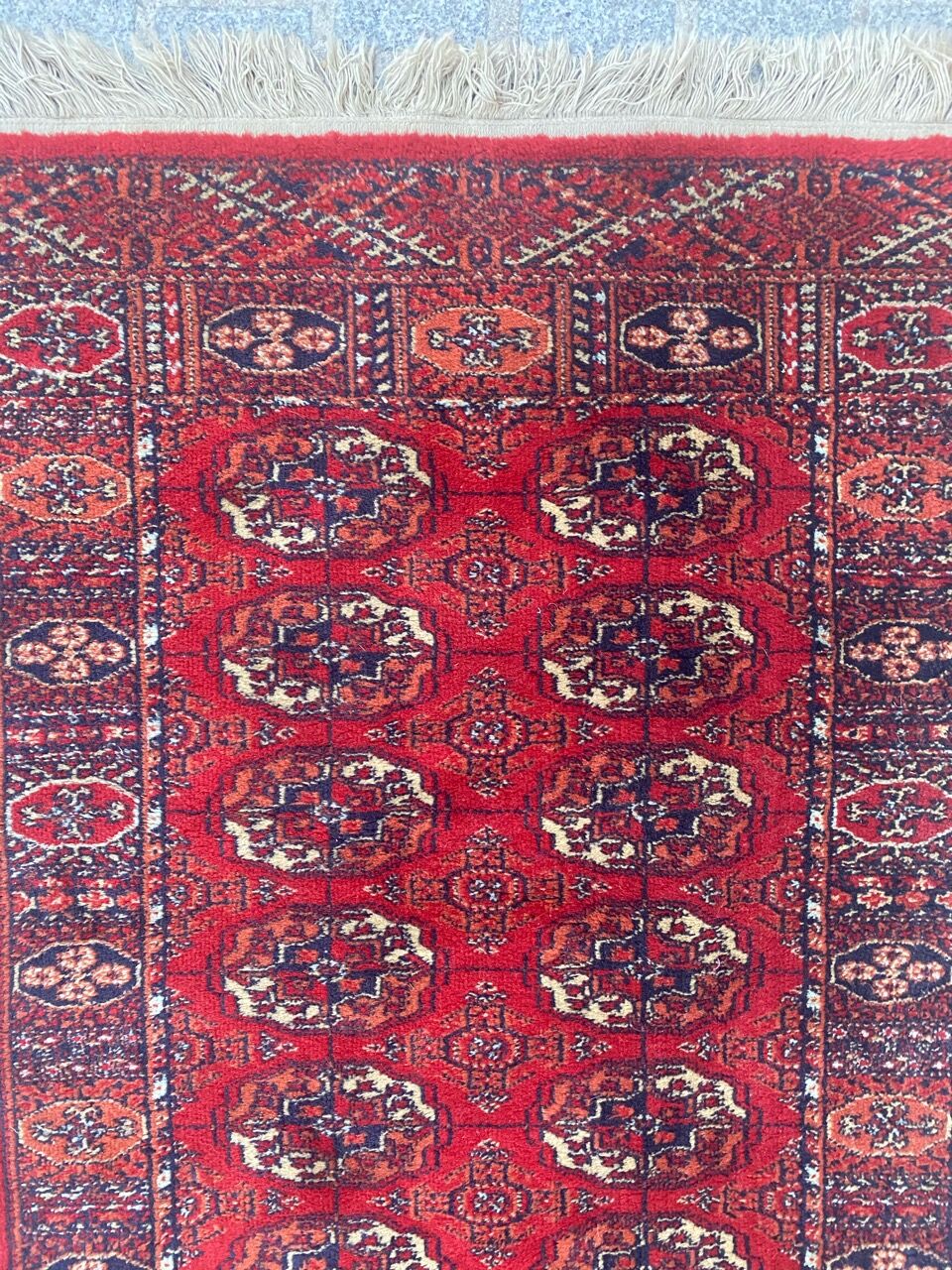 Carpet designs bukhara in wool 70x144 cm