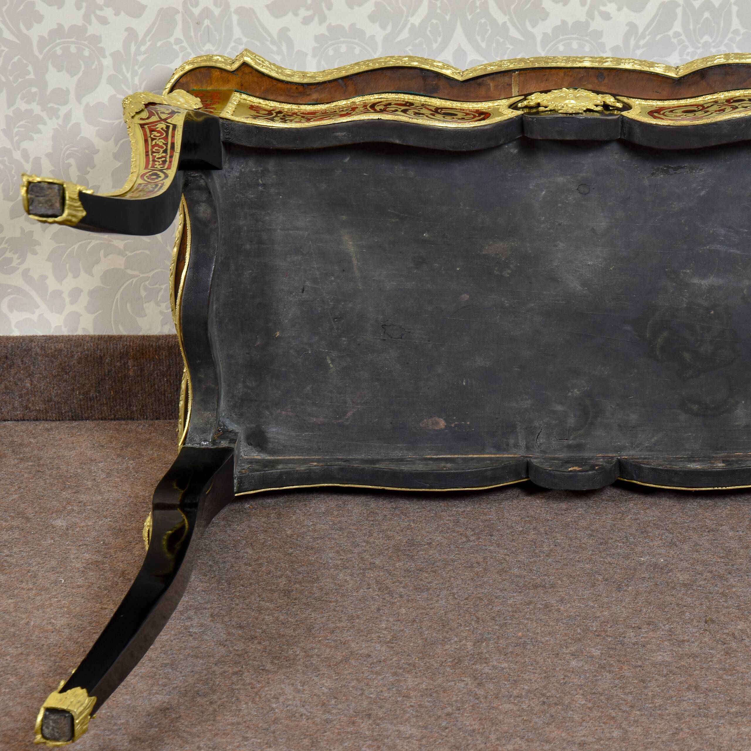 Boulle game table, Regency style - 19th century