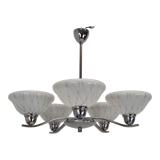 Mid-century Chandelier by company Drukov,1960's.