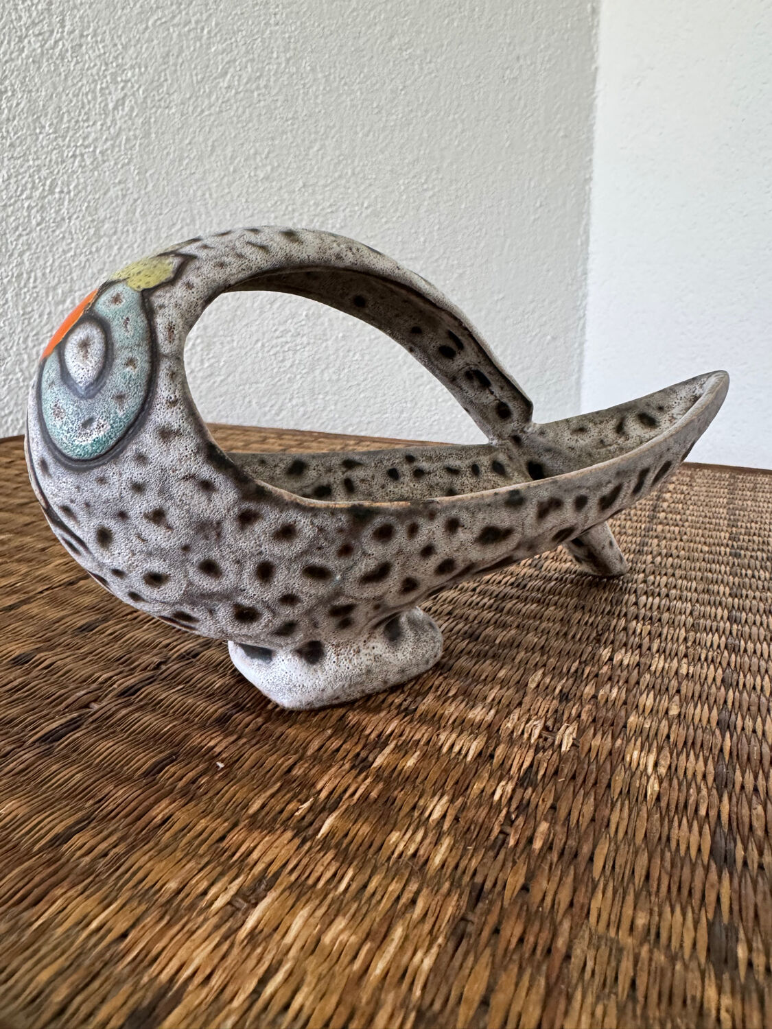 Ceramic vide poche Vallauris Bessone 1960s