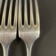 Set of 12 antique silver-plated cutlery – Afenide Manufacture