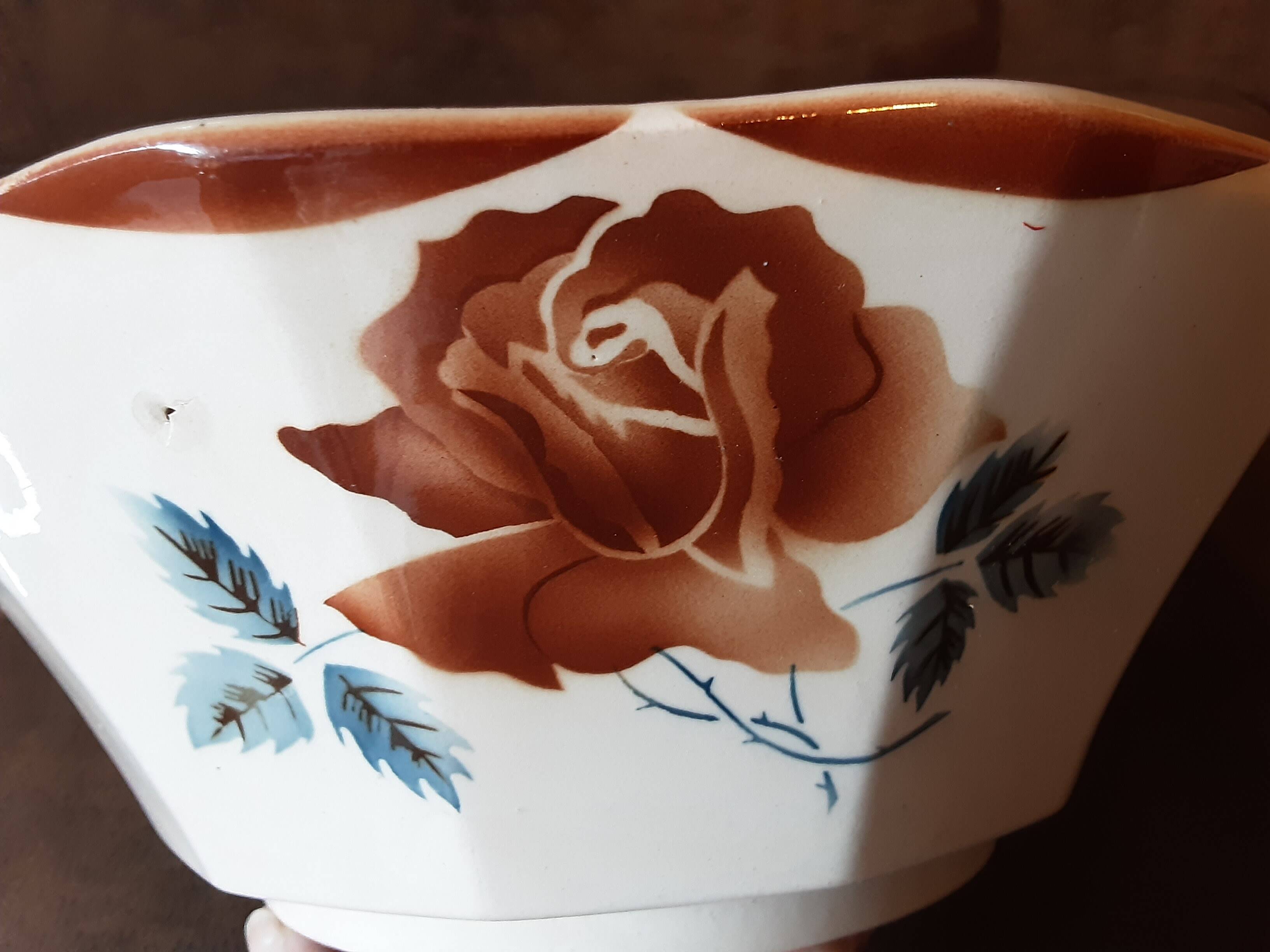 Digoin Sarreguemines salad bowl