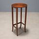 Antique mahogany coffee tables, carved frame, 19th century.