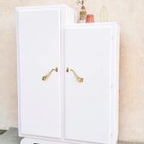 Asymmetrical art deco cabinet