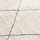 Moroccan Berber carpet m'rirt ecru black diamonds 3,72x3,10m