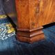 Commode Louis Philippe en ronce de noyer XIXème