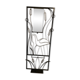Wrought iron cloakroom