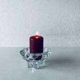 Crystal star candle holder