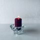 Crystal star candle holder