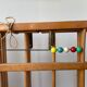 Parc enfant pliable en bois années 60/70