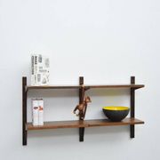 Vintage Royal System shelf in walnut by Poul Cadovius, 1950