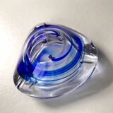 Signed Ashtray by Max Verboeket for Kristalunie Maastricht, Holland, Dutch design