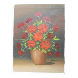 Painting bouquet of flower g.bessel oil on canvas