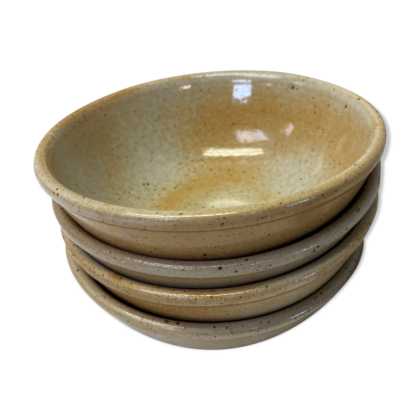 Set of 5 marsh sandstone bowls