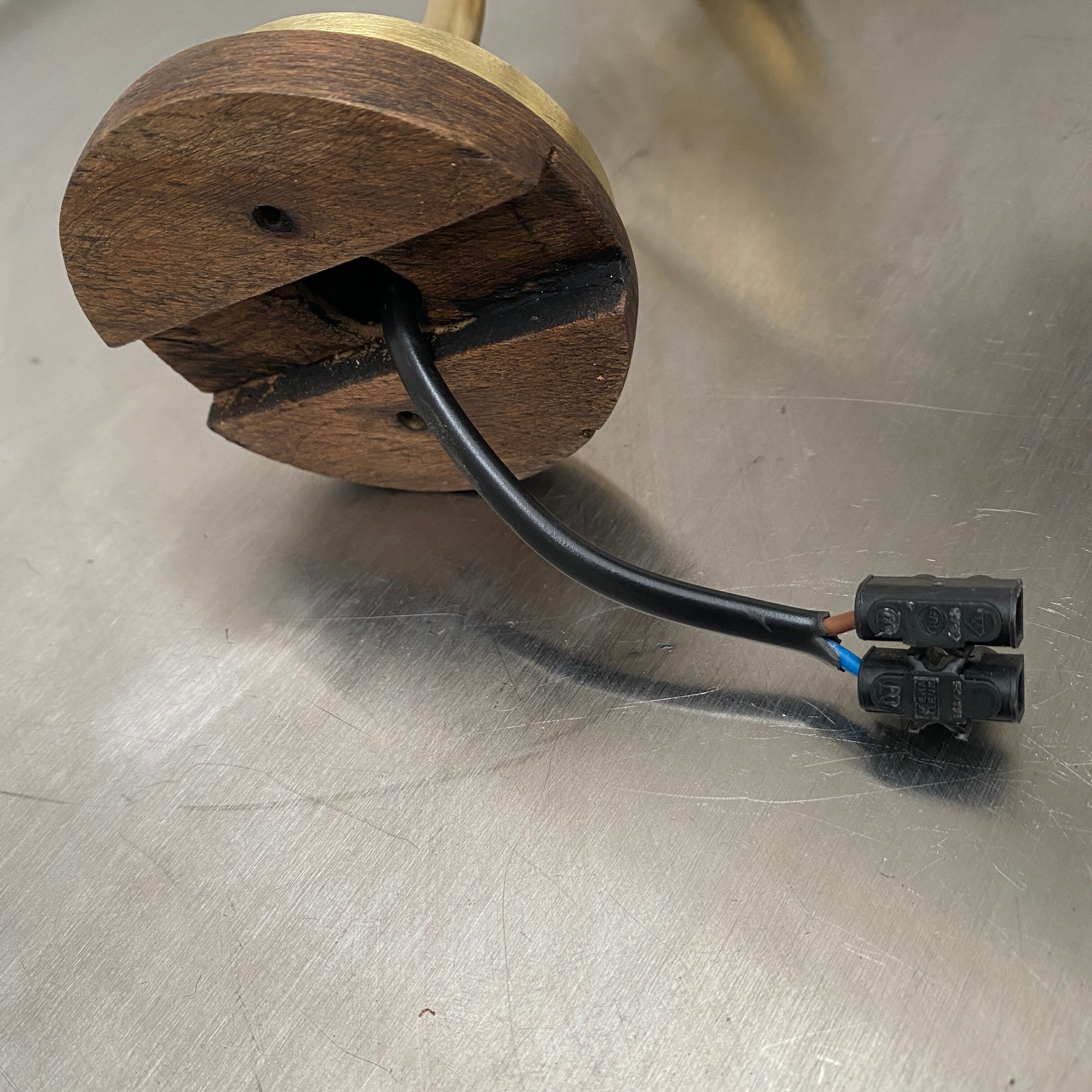 Ancient opaline 1950 vintage opaline